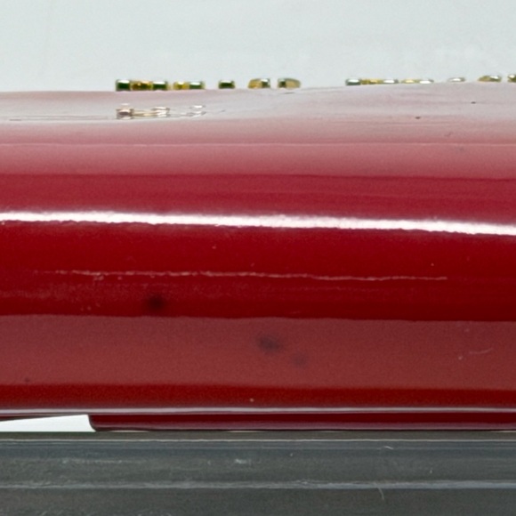 Miu Miu Patent Leather Red Wallet - Picture 6 of 7